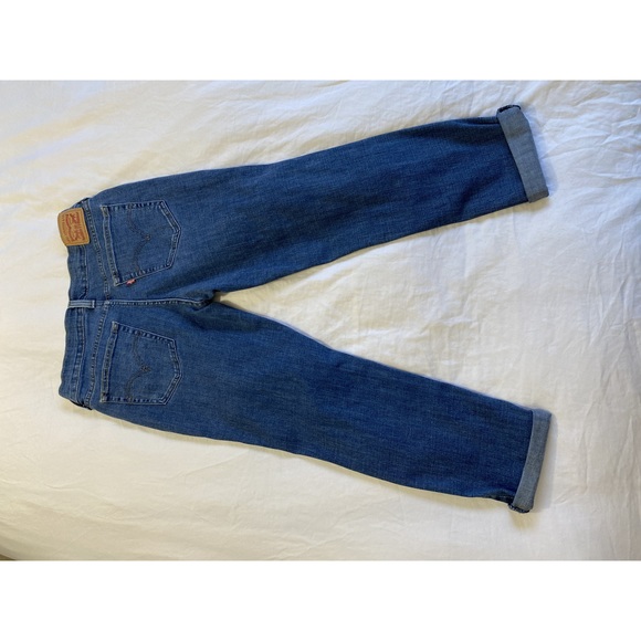 Levi's Ripped Detail Boyfriend Jeans Size 28 - Picture 2 of 11